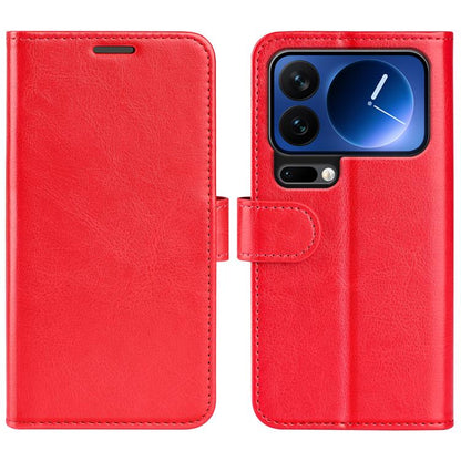 R64 Texture Horizontal Flip Leather Phone Case, For Xiaomi 17 Pro Max, For Redmi Note 15 Pro 5G Global 163.6mm, For Xiaomi 17 Pro, For Xiaomi 17, For Xiaomi 15T Pro, For Xiaomi 15T