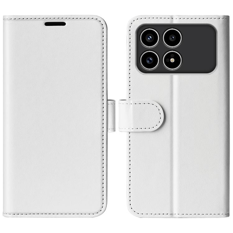 R64 Texture Horizontal Flip Leather Phone Case, For Redmi Turbo 5 5G / Poco X8 Pro 5G, For Redmi Note 15 Pro+ Global 163.3mm, For Xiaomi Poco F8 Ultra 5G, For Redmi Note 15 4G / 5G Global 164mm, For Xiaomi Poco F8 Pro 5G, For Redmi K80 Pro / Poco F7 Ultra