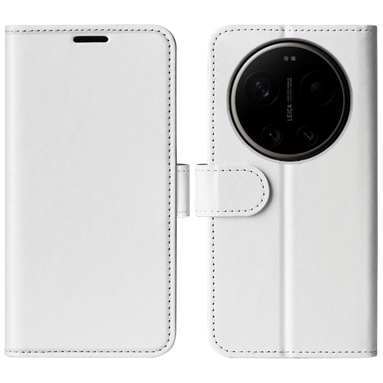 R64 Texture Horizontal Flip Leather Phone Case, For Redmi Note 17 Pro 5G Global 163.5mm, For Xiaomi 17T Pro 5G, For Redmi 15a 5G, For Xiaomi 17T 5G, For Xiaomi 17 Ultra, For Redmi Note 15 Pro 4G Global 163.2mm