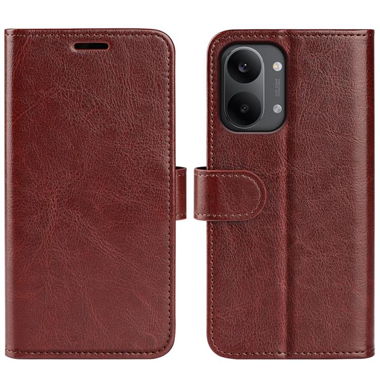 R64 Texture Horizontal Flip Leather Phone Case, For Xiaomi Redmi Note 13 Pro+, For Xiaomi Redmi Note 13 Pro, For Xiaomi Redmi K70, For Xiaomi 13T, For Redmi A7 Pro 171mm / Poco C85x 5G, For Redmi Turbo 5 Max / Poco X8 Pro Max