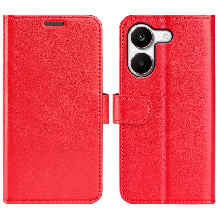 R64 Texture Horizontal Flip Leather Phone Case, For Redmi Turbo 5 5G / Poco X8 Pro 5G, For Redmi Note 15 Pro+ Global 163.3mm, For Xiaomi Poco F8 Ultra 5G, For Redmi Note 15 4G / 5G Global 164mm, For Xiaomi Poco F8 Pro 5G, For Redmi K80 Pro / Poco F7 Ultra