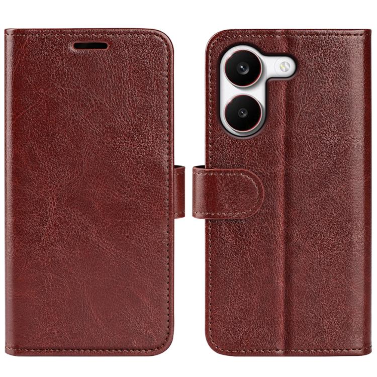 R64 Texture Horizontal Flip Leather Phone Case, For Redmi Turbo 5 5G / Poco X8 Pro 5G, For Redmi Note 15 Pro+ Global 163.3mm, For Xiaomi Poco F8 Ultra 5G, For Redmi Note 15 4G / 5G Global 164mm, For Xiaomi Poco F8 Pro 5G, For Redmi K80 Pro / Poco F7 Ultra