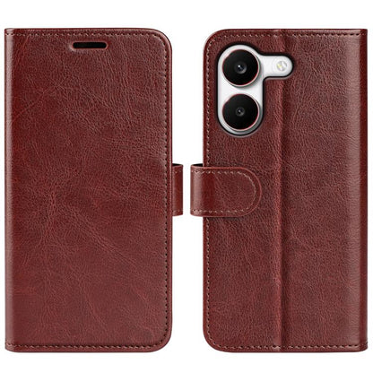 R64 Texture Horizontal Flip Leather Phone Case, For Redmi Turbo 5 5G / Poco X8 Pro 5G, For Redmi Note 15 Pro+ Global 163.3mm, For Xiaomi Poco F8 Ultra 5G, For Redmi Note 15 4G / 5G Global 164mm, For Xiaomi Poco F8 Pro 5G, For Redmi K80 Pro / Poco F7 Ultra