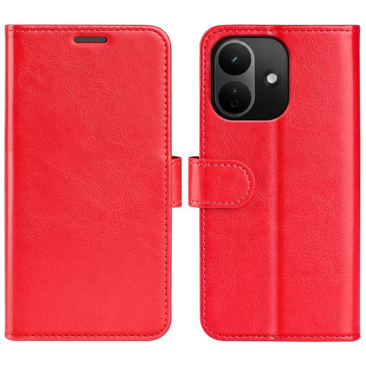 R64 Texture Horizontal Flip Leather Phone Case, For Redmi Note 17 Pro 5G Global 163.5mm, For Xiaomi 17T Pro 5G, For Redmi 15a 5G, For Xiaomi 17T 5G, For Xiaomi 17 Ultra, For Redmi Note 15 Pro 4G Global 163.2mm