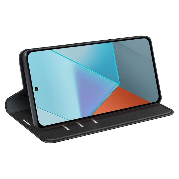 Retro-skin Magnetic Suction Leather Phone Case, For Xiaomi Redmi Note 13 Pro 5G, For Xiaomi Redmi K70, For Xiaomi 13T, For Redmi Note 15 Pro+ Global 163.3mm