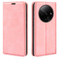 Retro-skin Magnetic Suction Leather Phone Case