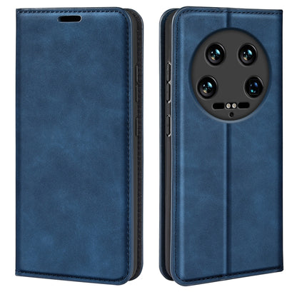 Retro-skin Magnetic Suction Leather Phone Case