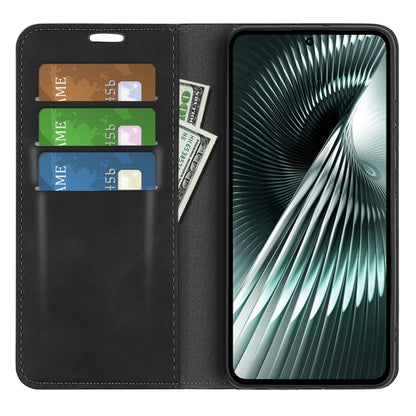 Retro-skin Magnetic Suction Leather Phone Case, For Xiaomi Redmi Turbo 3, For Xiaomi Redmi A3, For Xiaomi Redmi Note 13 Pro 4G, For Xiaomi Redmi Note 13 4G
