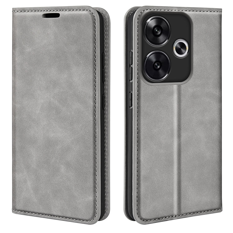 Retro-skin Magnetic Suction Leather Phone Case, Series 2