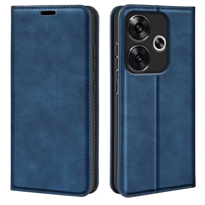 Retro-skin Magnetic Suction Leather Phone Case, Series 2