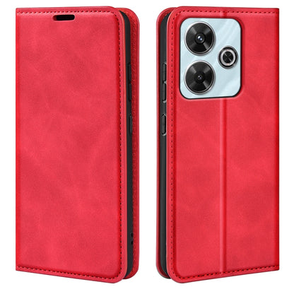 Retro-skin Magnetic Suction Leather Phone Case, Series 1