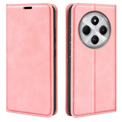 Retro-skin Magnetic Suction Leather Phone Case