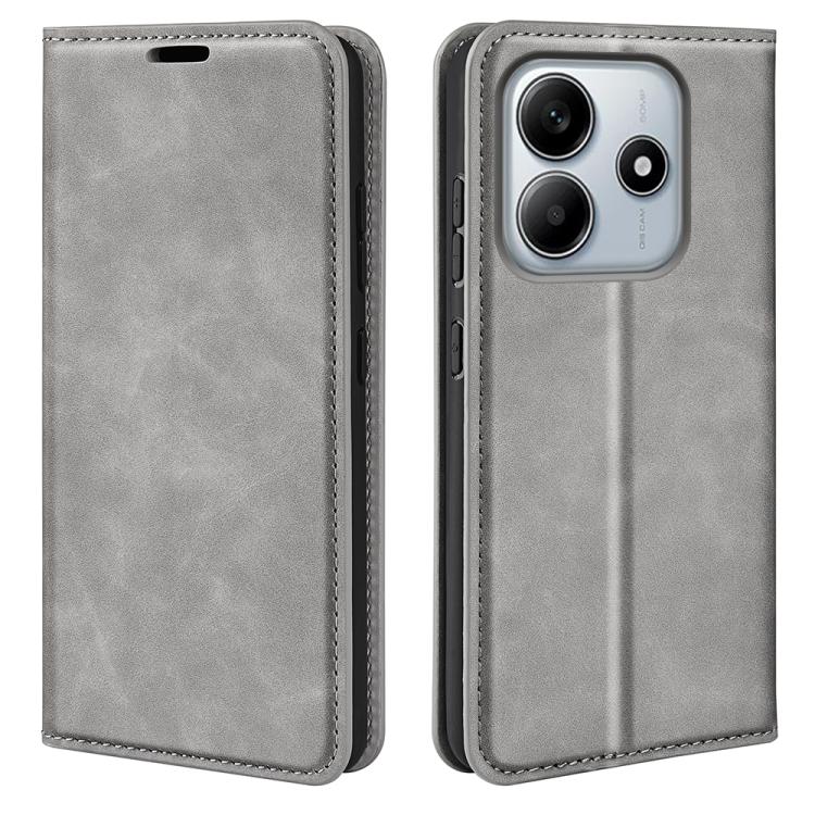 Retro-skin Magnetic Suction Leather Phone Case, For Xiaomi Redmi Note 14 5G, For Xiaomi Redmi Note 14 Pro+ 5G, For Xiaomi Redmi Note 14 Pro 5G, For Xiaomi 14T Pro