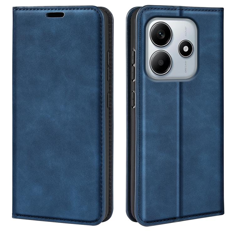 Retro-skin Magnetic Suction Leather Phone Case, For Xiaomi Redmi Note 14 5G, For Xiaomi Redmi Note 14 Pro+ 5G, For Xiaomi Redmi Note 14 Pro 5G, For Xiaomi 14T Pro