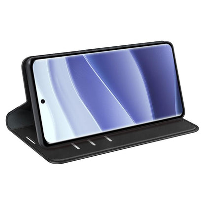 Retro-skin Magnetic Suction Leather Phone Case