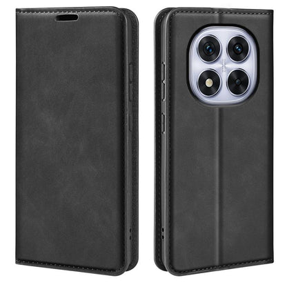 Retro-skin Magnetic Suction Leather Phone Case, For Xiaomi Redmi Note 14 5G, For Xiaomi Redmi Note 14 Pro+ 5G, For Xiaomi Redmi Note 14 Pro 5G, For Xiaomi 14T Pro