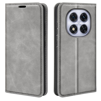 Retro-skin Magnetic Suction Leather Phone Case, For Xiaomi Redmi Note 14 5G, For Xiaomi Redmi Note 14 Pro+ 5G, For Xiaomi Redmi Note 14 Pro 5G, For Xiaomi 14T Pro