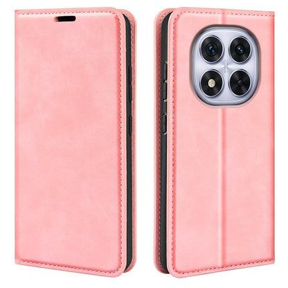 Retro-skin Magnetic Suction Leather Phone Case, For Xiaomi Redmi Note 14 5G, For Xiaomi Redmi Note 14 Pro+ 5G, For Xiaomi Redmi Note 14 Pro 5G, For Xiaomi 14T Pro