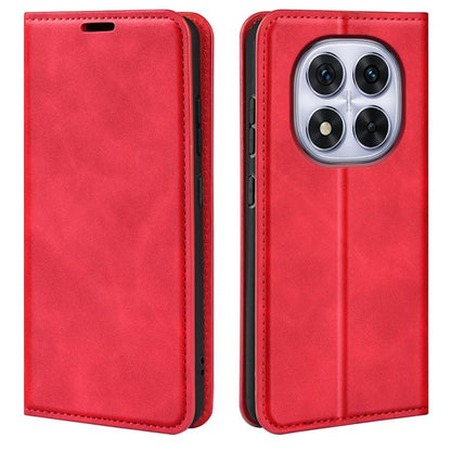 Retro-skin Magnetic Suction Leather Phone Case