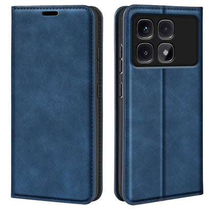 Retro-skin Magnetic Suction Leather Phone Case