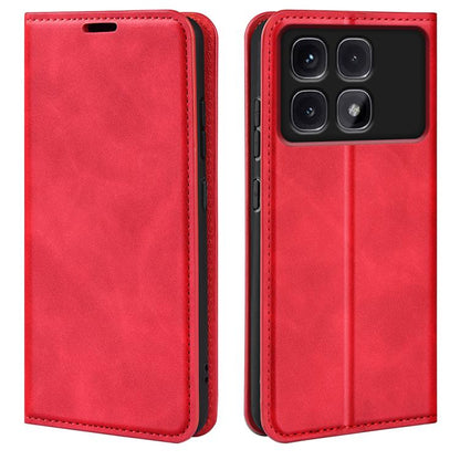 Retro-skin Magnetic Suction Leather Phone Case, For Xiaomi 14T, For Xiaomi Redmi 14C 4G, For Xiaomi Redmi K70 Ultra, For Xiaomi Redmi Note 13R