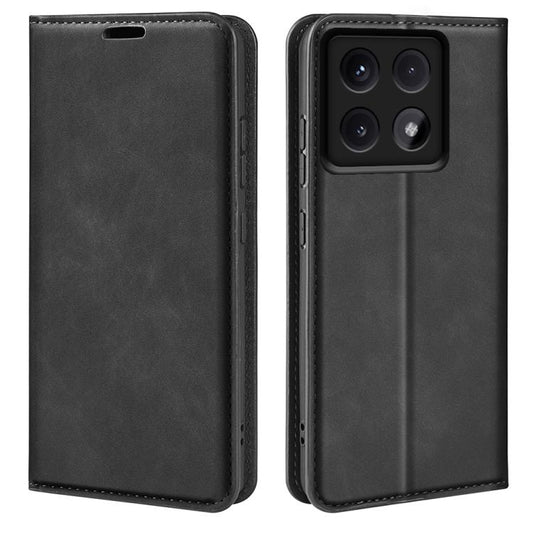 Retro-skin Magnetic Suction Leather Phone Case, For Xiaomi 14T, For Xiaomi Redmi 14C 4G, For Xiaomi Redmi K70 Ultra, For Xiaomi Redmi Note 13R