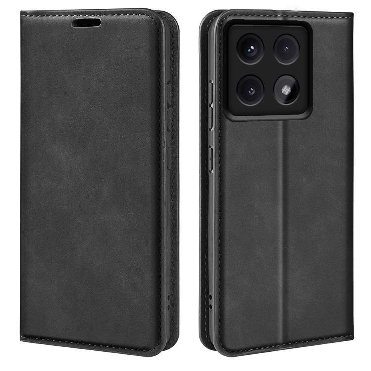 Retro-skin Magnetic Suction Leather Phone Case, For Xiaomi Redmi Note 14 5G, For Xiaomi Redmi Note 14 Pro+ 5G, For Xiaomi Redmi Note 14 Pro 5G, For Xiaomi 14T Pro