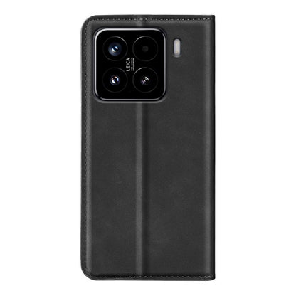 Retro-skin Magnetic Suction Leather Phone Case, For Xiaomi 15, For Xiaomi Redmi Note 14 5G, For Xiaomi Redmi Note 14 Pro+ 5G, For Xiaomi Redmi Note 14 Pro 5G