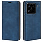 Retro-skin Magnetic Suction Leather Phone Case, For Xiaomi Poco M7 Pro 5G, For Xiaomi Redmi Note 14 Pro 4G, For Redmi Note 14 4G 163.25mm, For Xiaomi 15 Pro