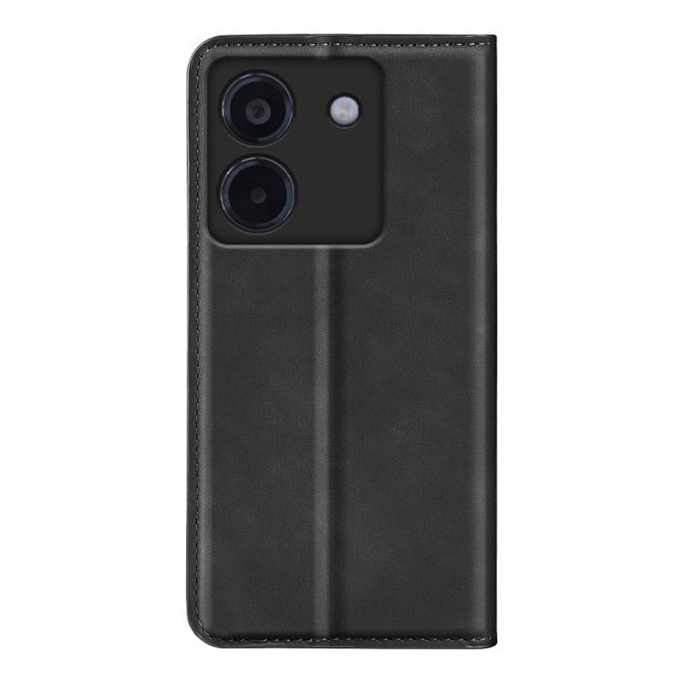 Retro-skin Magnetic Suction Leather Phone Case, For Xiaomi Poco M7 Pro 5G, For Xiaomi Redmi Note 14 Pro 4G, For Redmi Note 14 4G 163.25mm, For Xiaomi 15 Pro