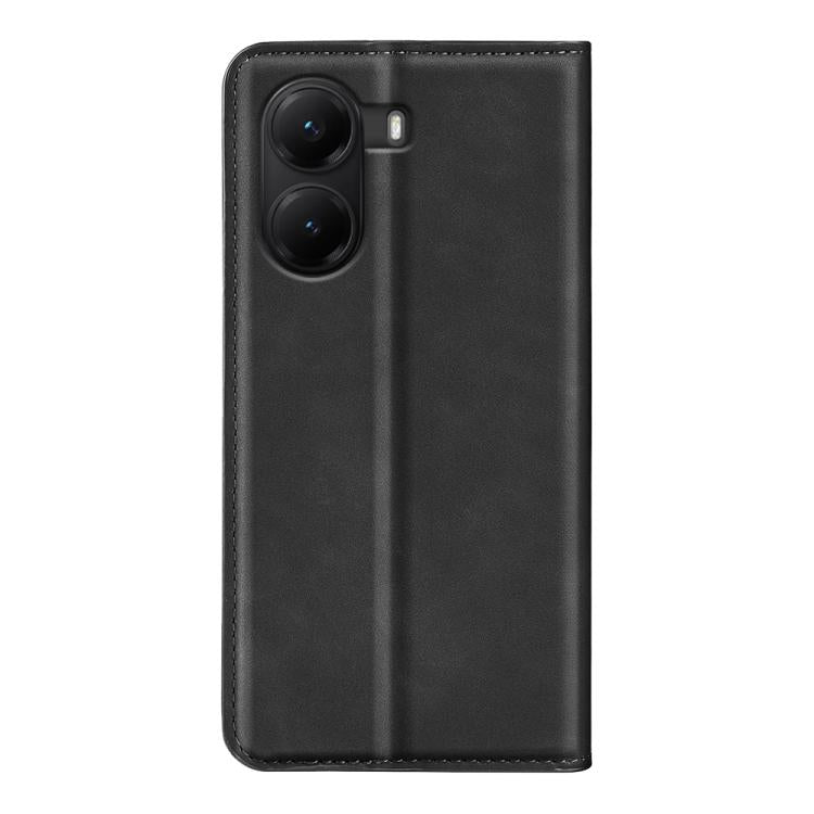 Retro-skin Magnetic Suction Leather Phone Case