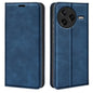 Retro-skin Magnetic Suction Leather Phone Case