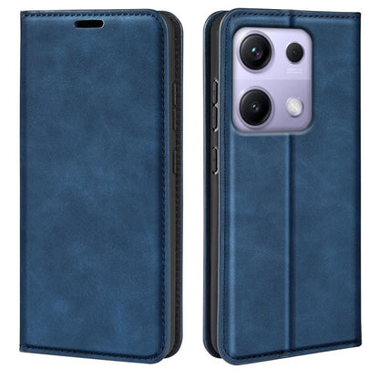 Retro-skin Magnetic Suction Leather Phone Case