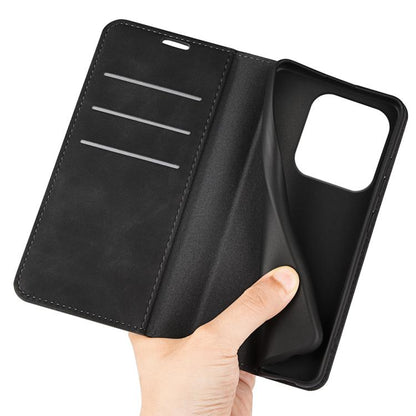 Retro-skin Magnetic Suction Leather Phone Case, For Redmi Note 14 4G 164.84mm, For Xiaomi 15 Ultra, For Xiaomi Poco X7 Pro, For Xiaomi Poco M7 Pro 5G