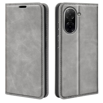 Retro-skin Magnetic Suction Leather Phone Case, For Redmi A5 4G 173.3mm, For Redmi Note 14S 4G, For Redmi Note 14 4G 164.84mm, For Xiaomi 15 Ultra