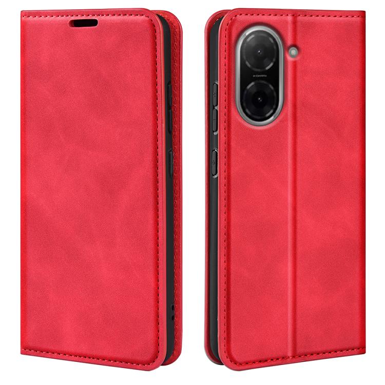 Retro-skin Magnetic Suction Leather Phone Case