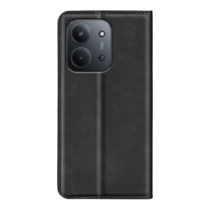 Retro-skin Magnetic Suction Leather Phone Case