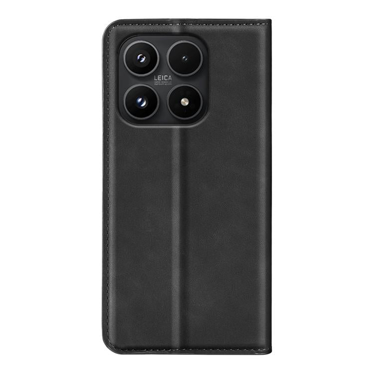 Retro-skin Magnetic Suction Leather Phone Case, For Xiaomi 17, For Redmi 15C 5G / 4G EU 173mm, For Xiaomi 15T Pro, For Xiaomi 15T