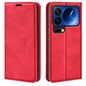 Retro-skin Magnetic Suction Leather Phone Case