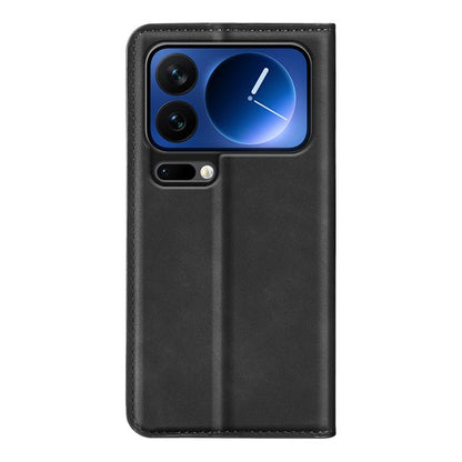 Retro-skin Magnetic Suction Leather Phone Case