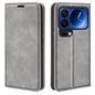 Retro-skin Magnetic Suction Leather Phone Case, For Xiaomi Poco F8 Pro 5G, For Xiaomi 17 Pro Max, For Redmi Note 15 Pro Global 163.6mm, For Xiaomi 17 Pro