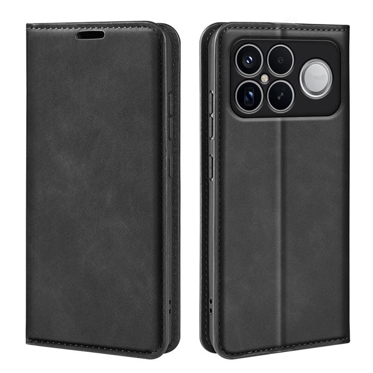 Retro-skin Magnetic Suction Leather Phone Case, For Redmi Note 15 Pro+ Global 163.3mm, For Redmi Note 15 4G / 5G Global 164mm, For Xiaomi 17 Ultra, For Xiaomi Poco F8 Ultra 5G