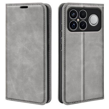 Retro-skin Magnetic Suction Leather Phone Case, For Redmi Note 15 Pro+ Global 163.3mm, For Redmi Note 15 4G / 5G Global 164mm, For Xiaomi 17 Ultra, For Xiaomi Poco F8 Ultra 5G