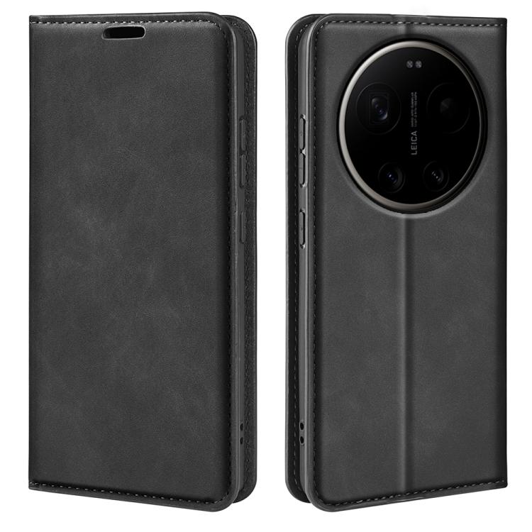 Retro-skin Magnetic Suction Leather Phone Case, For Xiaomi 17 Ultra, For Redmi Note 15 Pro 4G Global 163.2mm, For Xiaomi 17 Pro Max, For Redmi Note 15 Pro 5G Global 163.6mm