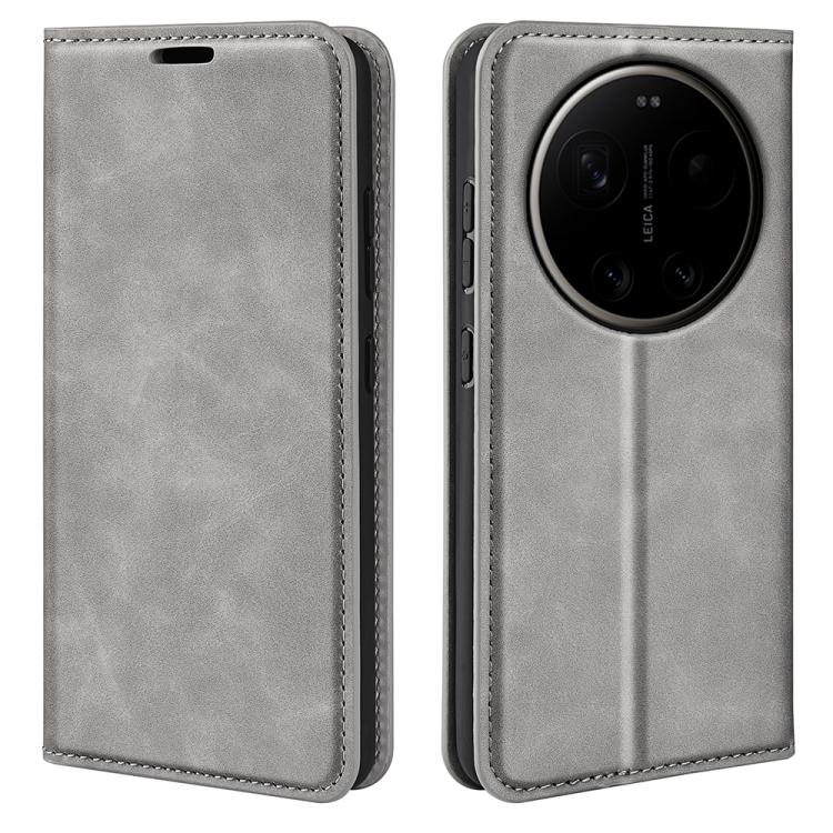 Retro-skin Magnetic Suction Leather Phone Case, For Xiaomi 17 Ultra, For Redmi Note 15 Pro 4G Global 163.2mm, For Xiaomi 17 Pro Max, For Redmi Note 15 Pro 5G Global 163.6mm