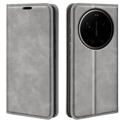 Retro-skin Magnetic Suction Leather Phone Case, For Xiaomi 17 Ultra, For Redmi Note 15 Pro 4G Global 163.2mm, For Xiaomi 17 Pro Max, For Redmi Note 15 Pro 5G Global 163.6mm