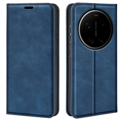 Retro-skin Magnetic Suction Leather Phone Case, For Xiaomi 17 Ultra, For Redmi Note 15 Pro 4G Global 163.2mm, For Xiaomi 17 Pro Max, For Redmi Note 15 Pro 5G Global 163.6mm