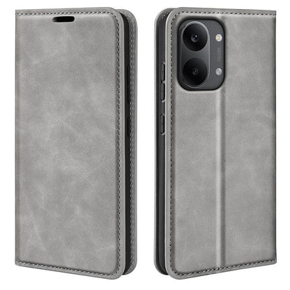 Retro-skin Magnetic Suction Leather Phone Case, For Redmi A7 Pro 171mm / Poco C85x 5G, For Xiaomi 17T, For Redmi Turbo 5 Max / Poco X8 Pro Max, For Redmi Turbo 5 5G / Poco X8 Pro 5G