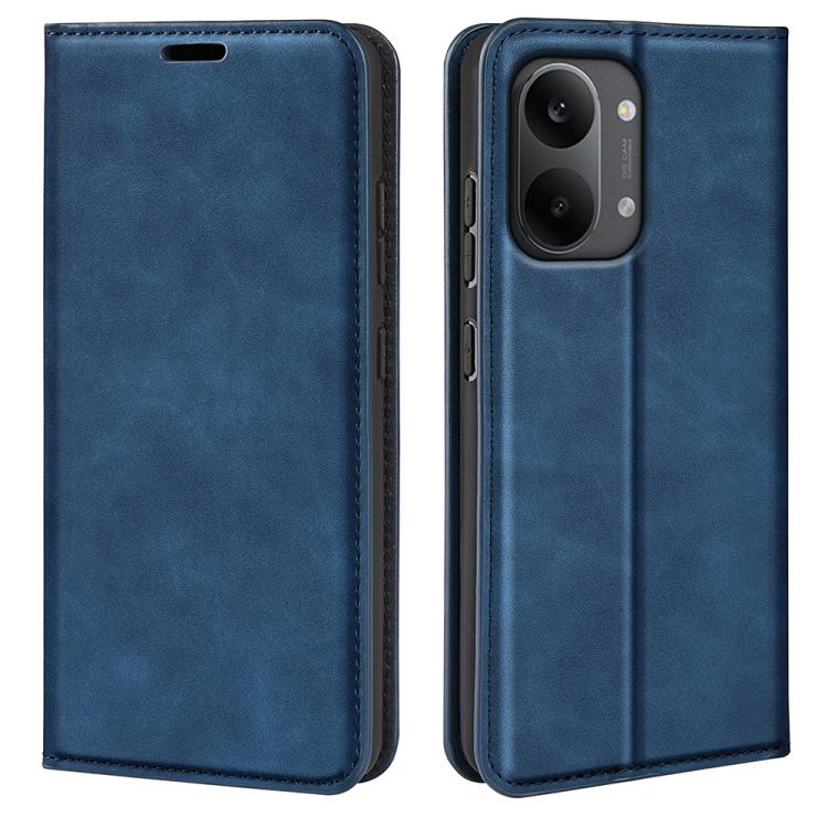 Retro-skin Magnetic Suction Leather Phone Case, For Redmi A7 Pro 171mm / Poco C85x 5G, For Xiaomi 17T, For Redmi Turbo 5 Max / Poco X8 Pro Max, For Redmi Turbo 5 5G / Poco X8 Pro 5G