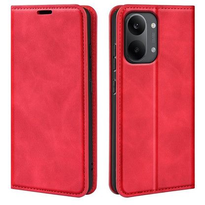 Retro-skin Magnetic Suction Leather Phone Case, For Redmi A7 Pro 171mm / Poco C85x 5G, For Xiaomi 17T, For Redmi Turbo 5 Max / Poco X8 Pro Max, For Redmi Turbo 5 5G / Poco X8 Pro 5G
